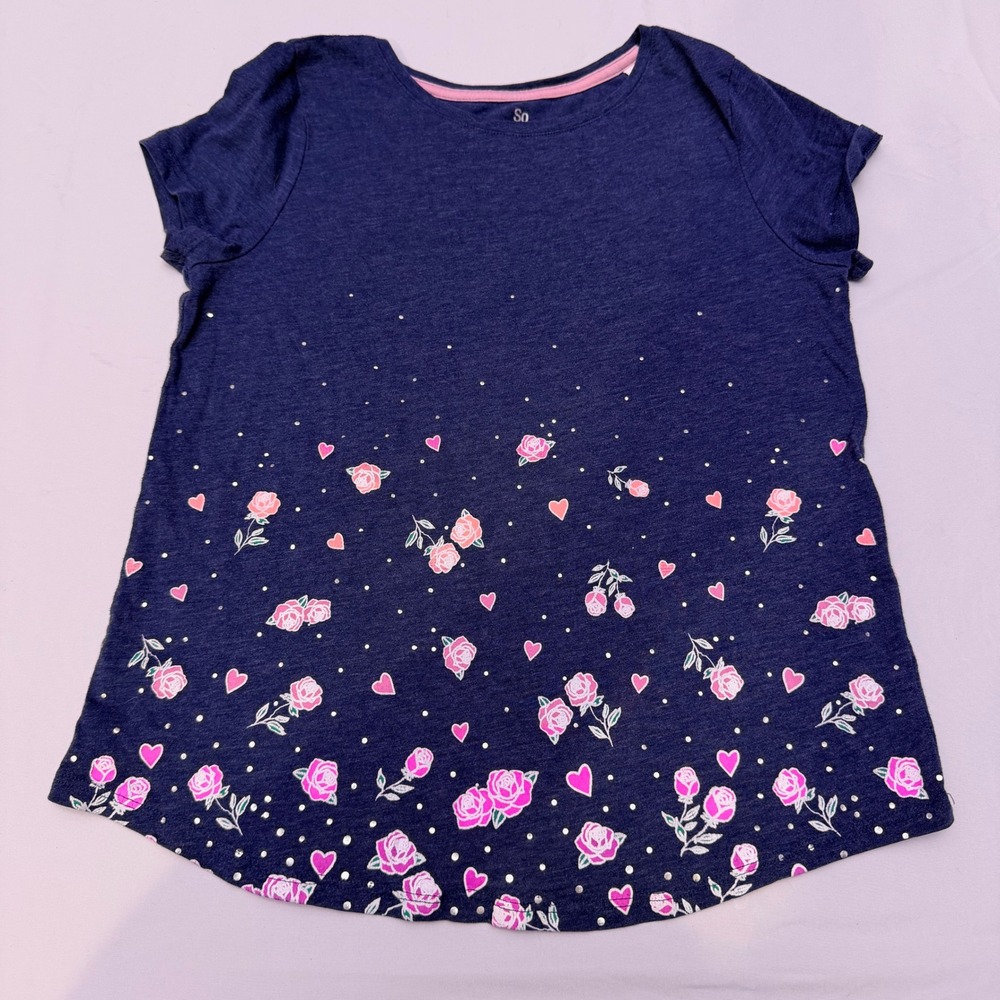 Girls‎ Navy Blue t-shirt